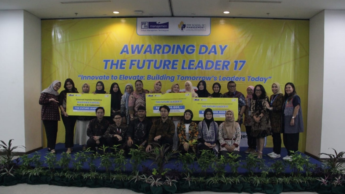 PPM School of Management Beri Program Beasiswa The Future Leader ke-17