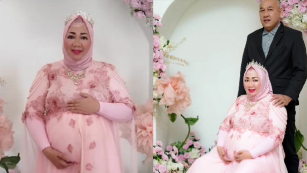 Kisah Penuh Haru Penantian 17 Tahun Buah Hati lewat Foto Maternity
