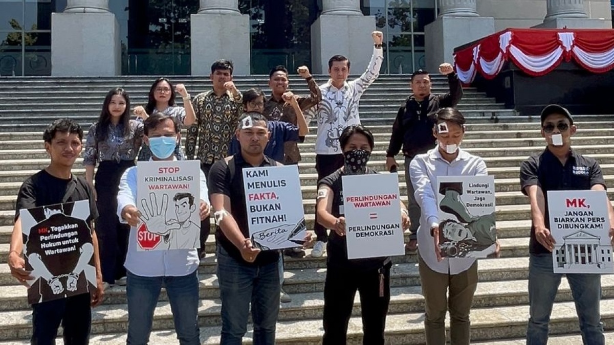 Sidang UU Pers di MK, Pemerintah Sebut Iwakum Tak Punya Legal Standing