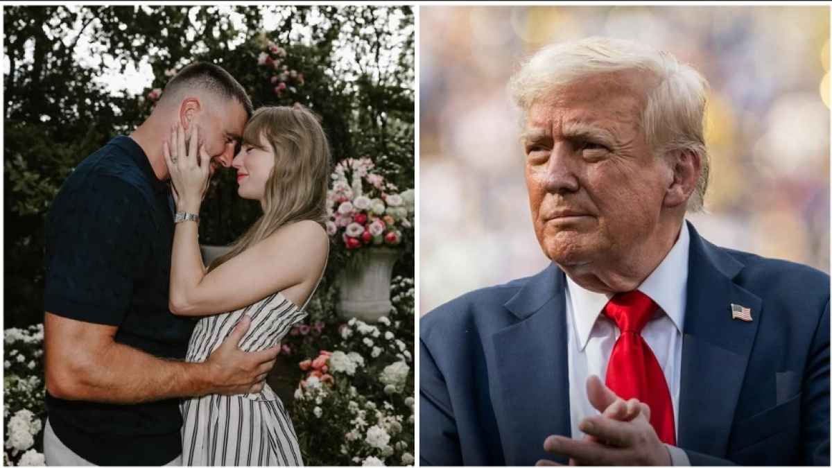 Donald Trump Beri Komentar Mengejutkan Soal Kisah Cinta Taylor Swift dan Travis Kelce
