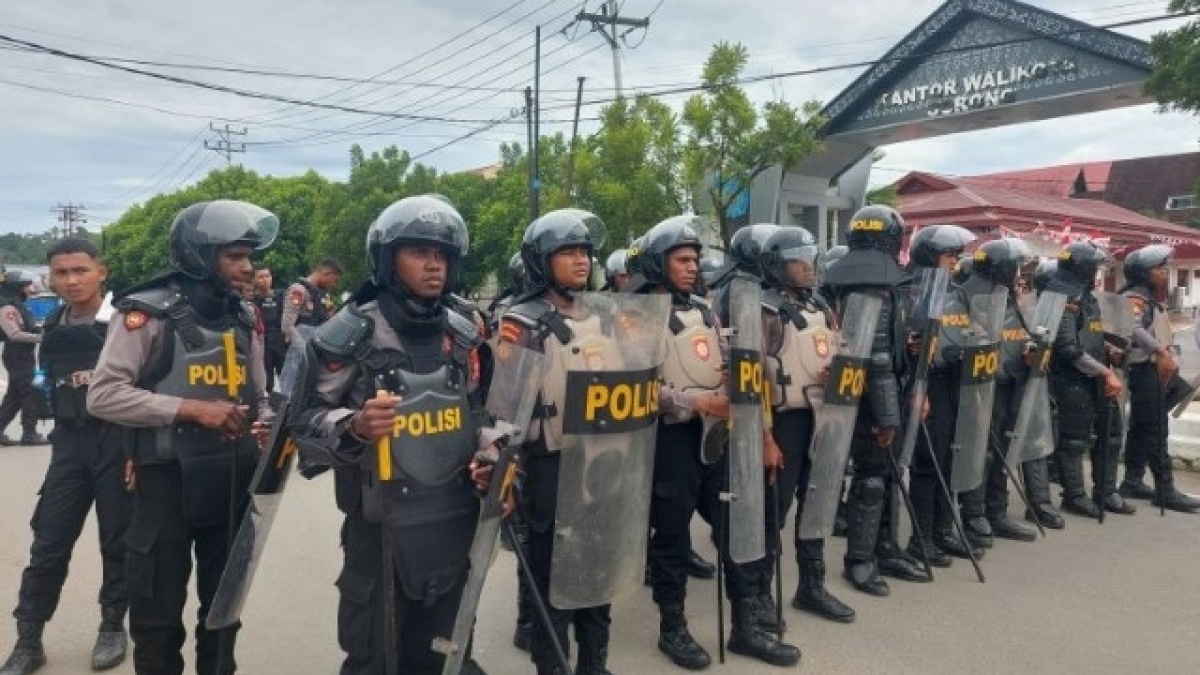 10 Orang Ditangkap di Kota Sorong