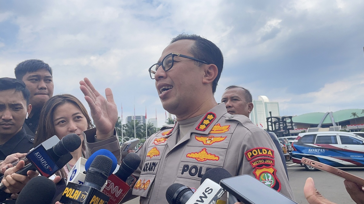 Ribuan Personel Gabungan Jaga Ketat Demo 'Tolak Reformasi Polri' di DPR