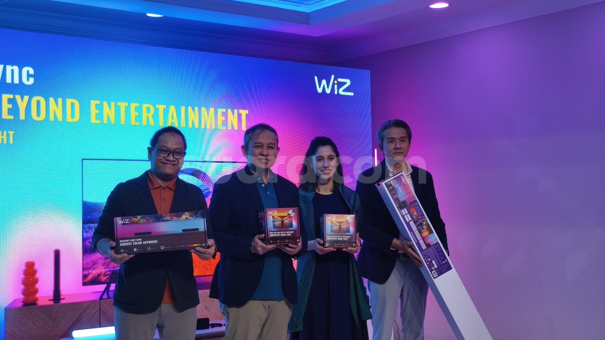 Signify Kenalkan WiZ TV Sync Lights, Nonton Film dan Main Game Jadi Makin Asyik