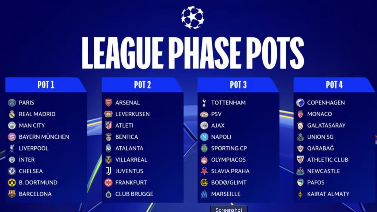 LINK Streaming Drawing UCL Liga Champions 2025/2025 dan Jadwal Semusim