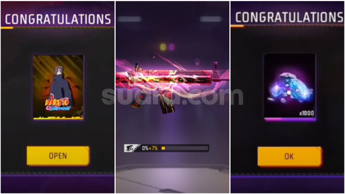 58 Kode Redeem FF Terbaru 28 Agustus: Dapatkan Skin Scar, Diamond, dan Itachi