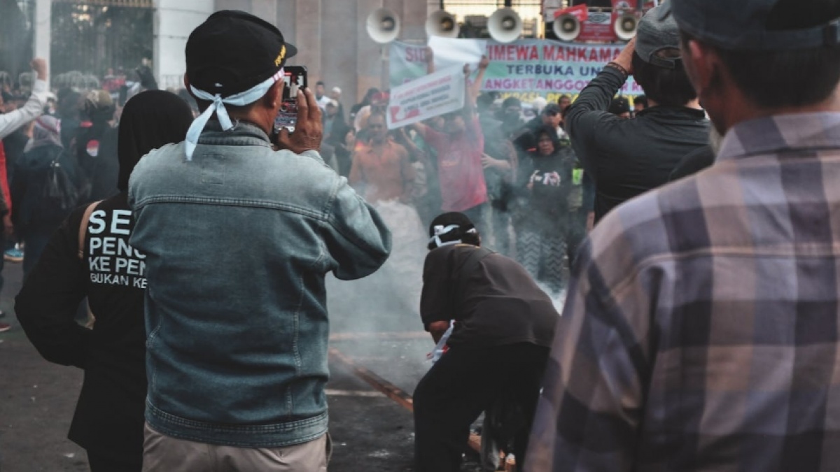 4 Ciri-ciri Provokator Demo Versi Polisi