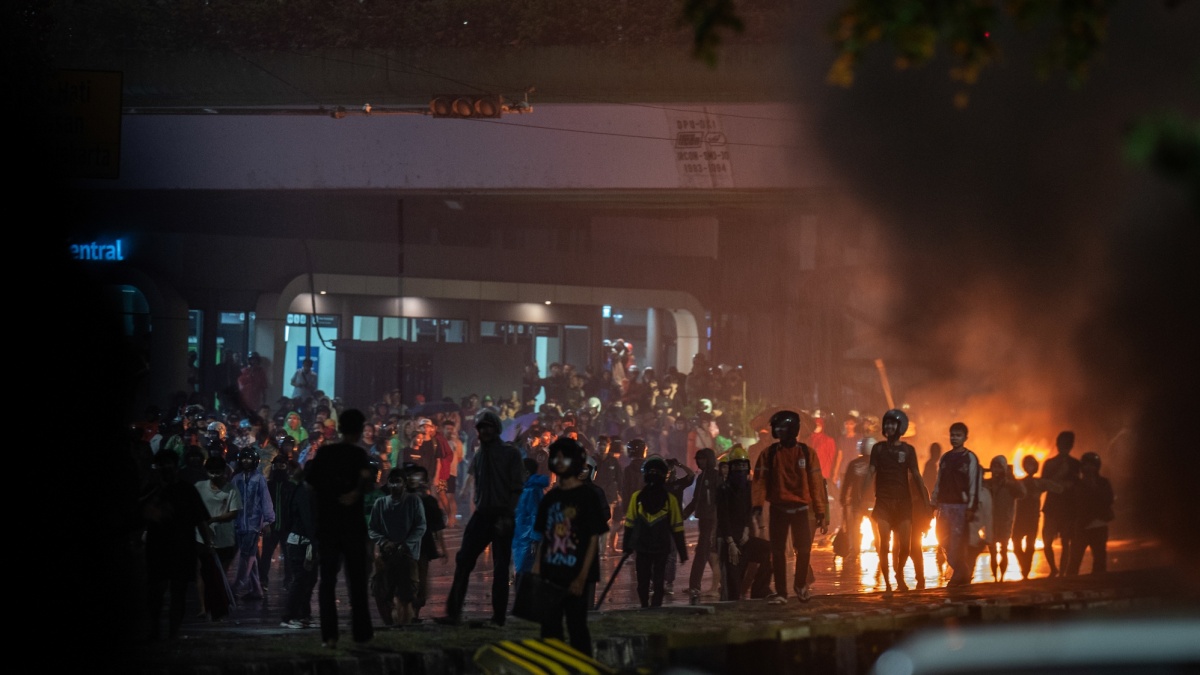 Kondisi Terkini Mako Brimob Kwitang, Usai Dilempari Molotov oleh Massa