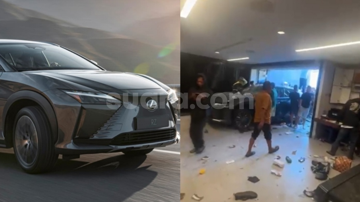 Lexus yang Dirusak di Rumah Ahmad Sahroni Tak Ada di LHKPN, Harganya Brutal!