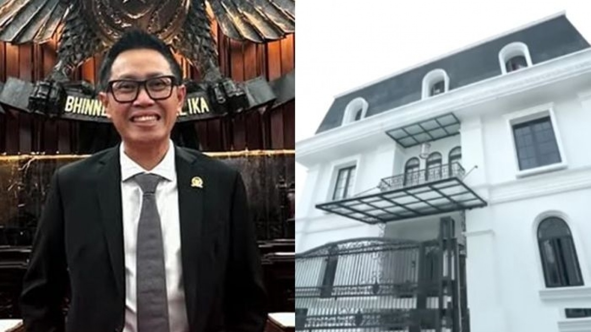 Massa Tiinggalkan Tulisan di Dinding Usai Jarah Rumah Eko Patrio