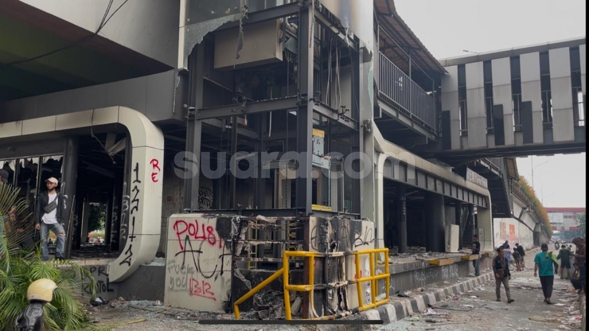 Pemprov DKI Catat Kerusakan Halte Transjakarta, Stasiun MRT hingga CCTV Capai Rp51 Miliar