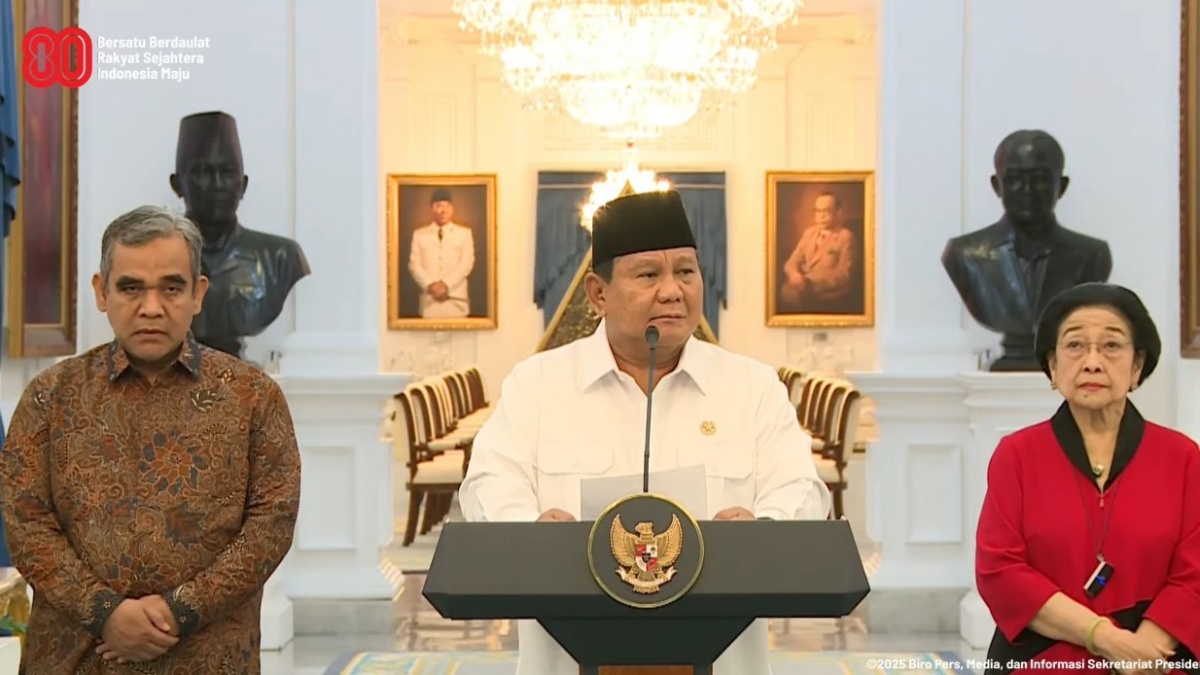 Ini Pernyataan Lengkap Presiden Prabowo Merespons Aksi Anarkis di Sejumlah Daerah
