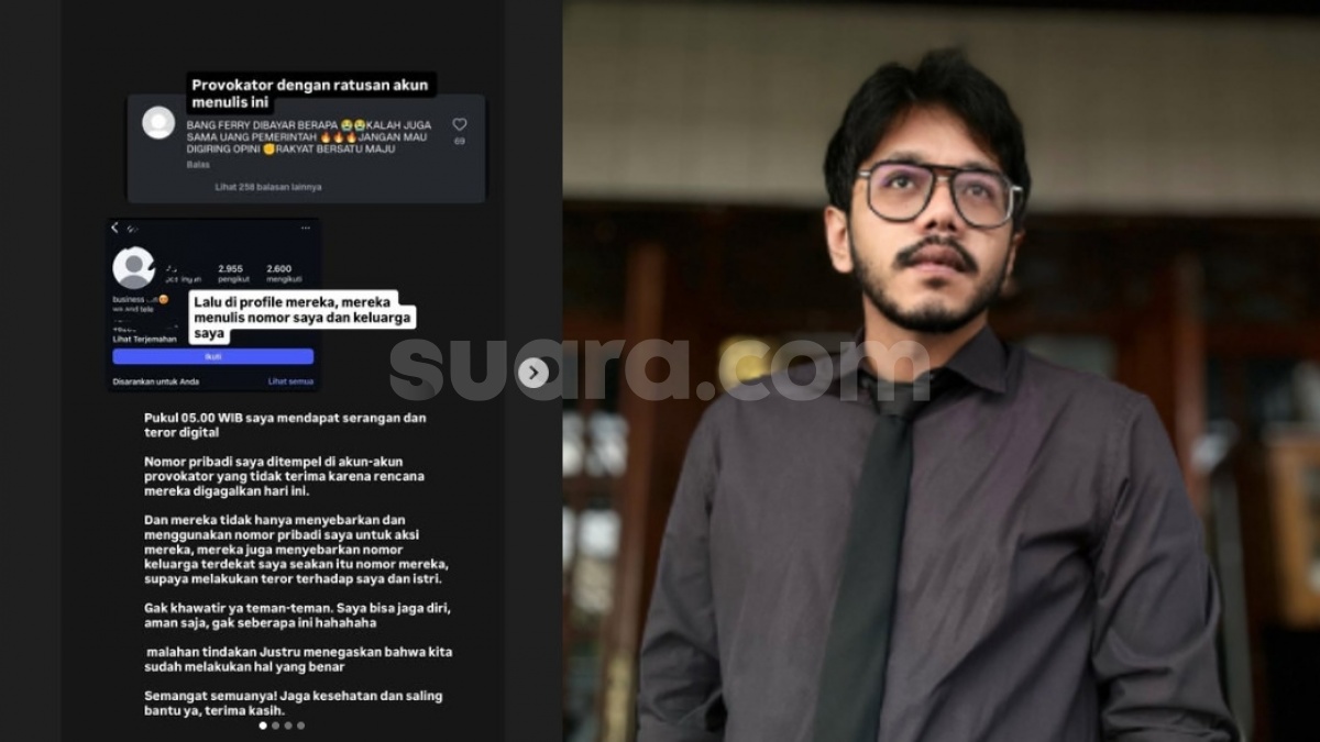 Nomor Pribadi Disebar, Ferry Irwandi Klaim Jadi Target Serangan Digital