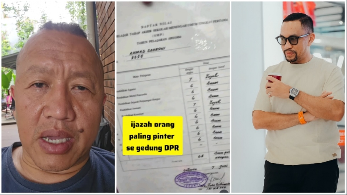 Sandy Pas Band Minta Publik Setop Sebar Nilai Ijazah Ahmad Sahroni, Alasannya di Luar Dugaan