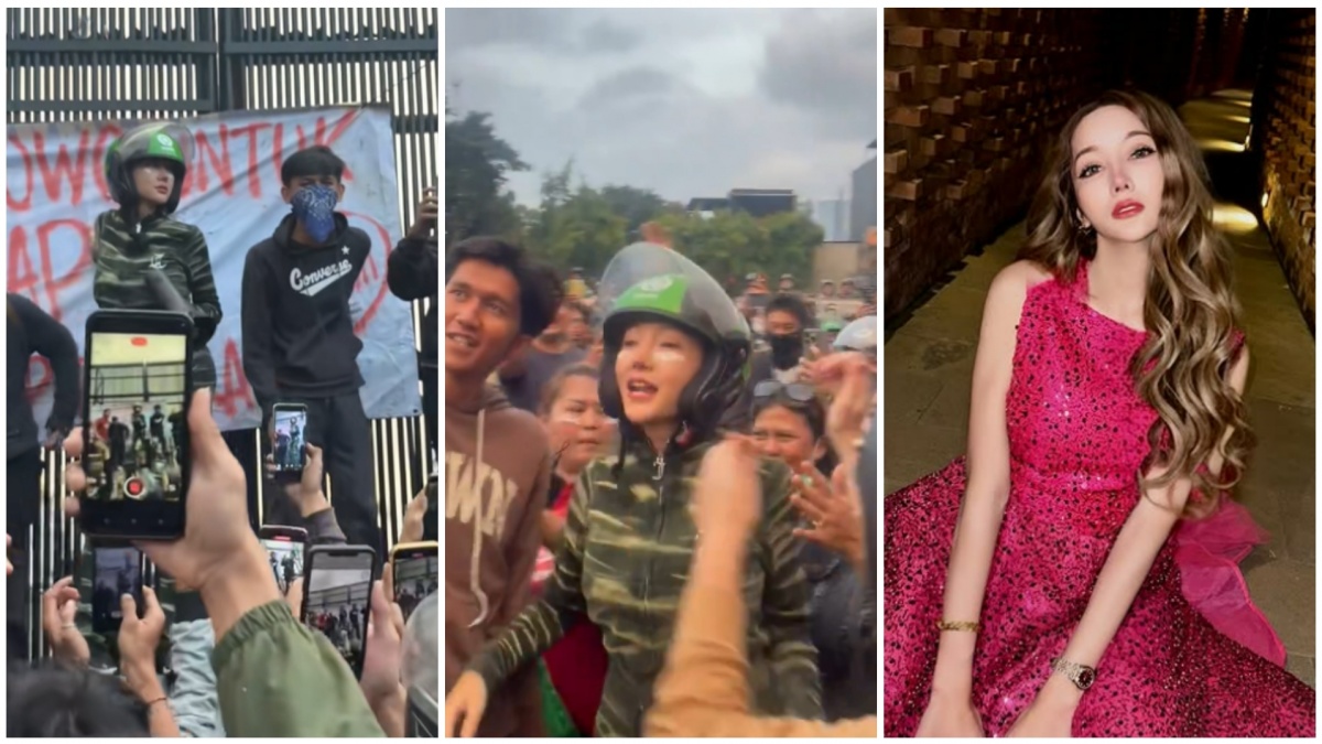 Lucinta Luna Lulusan Apa? Netizen Sebut Aura STM-nya Keluar Saat Demo