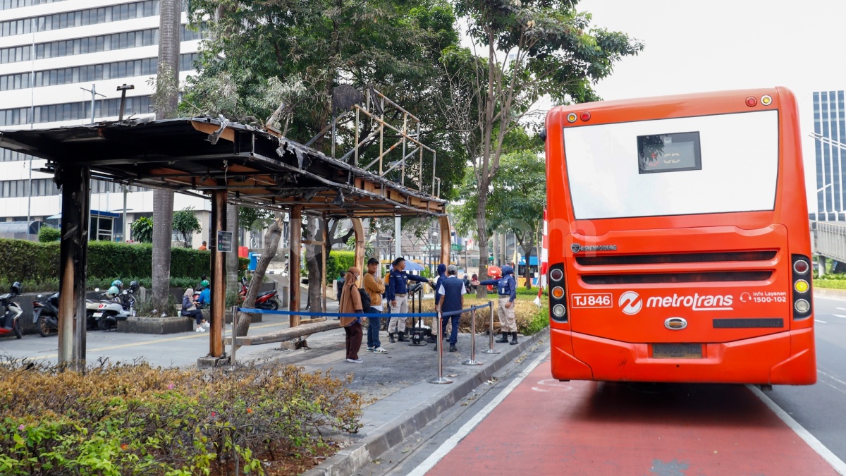 Kapan Halte Transjakarta yang Rusak Kembali Beroperasi? Ini Kata Menteri PU