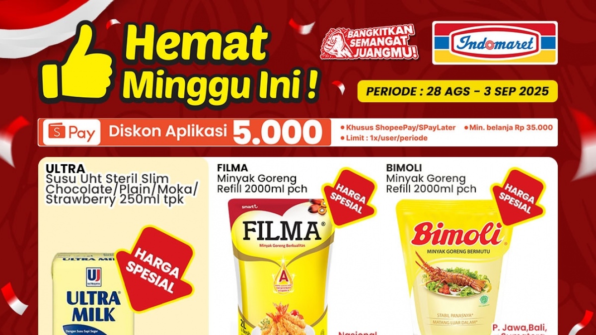 Promo Hemat Minggu Ini dari Indomaret Bikin Belanja Makin Untung