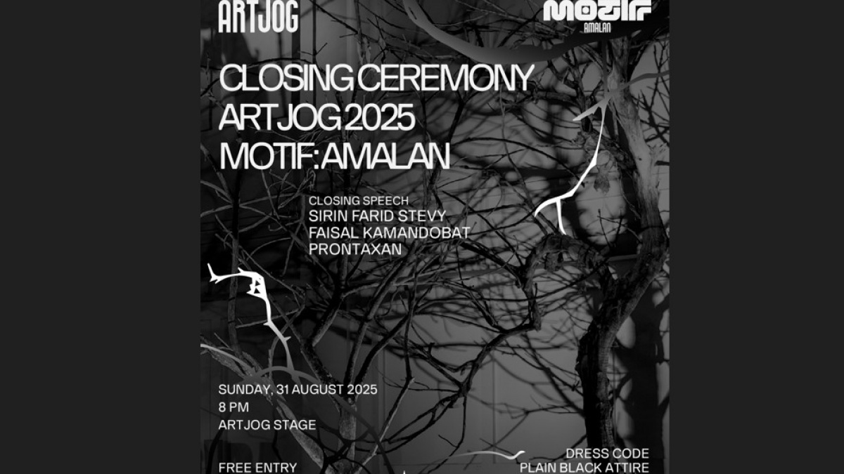 Pernyataan Sikap Atas Situasi yang Mencederai Masyarakat, Closing ARTJOG 2025 Jadi Ruang Ekspresi