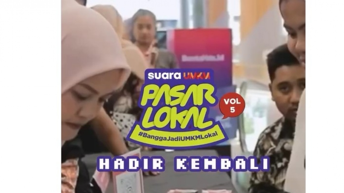 Pasar Lokal UMKM Vol.5: Perempuan Berdaya & UMKM Berjaya di Makassar, 3-7 September 2025