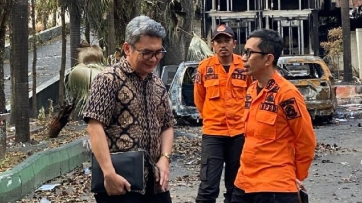 Komnas HAM Investigasi Kebakaran Gedung DPRD Makassar Pasca Kerusuhan
