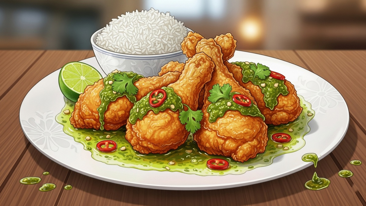 Resep Ayam Goreng Cabe Ijo, Cocok untuk Menu Harian