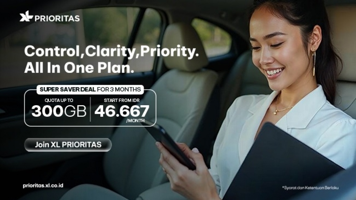 Pengguna iPhone, Kini Bisa Punya Dua Nomor Sekaligus dengan eSIM XL PRIORITAS