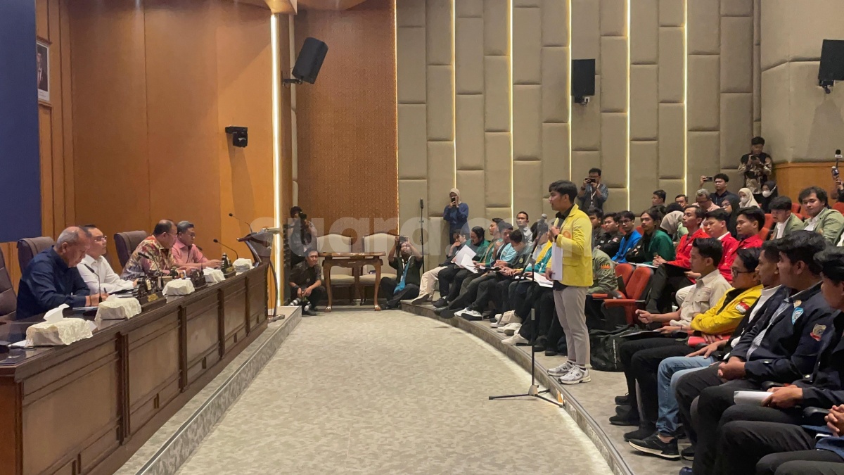 Di Hadapan Pimpinan DPR, Mahasiswa Keberatan dengan Pernyataan Prabowo Soal Dugaan Makar