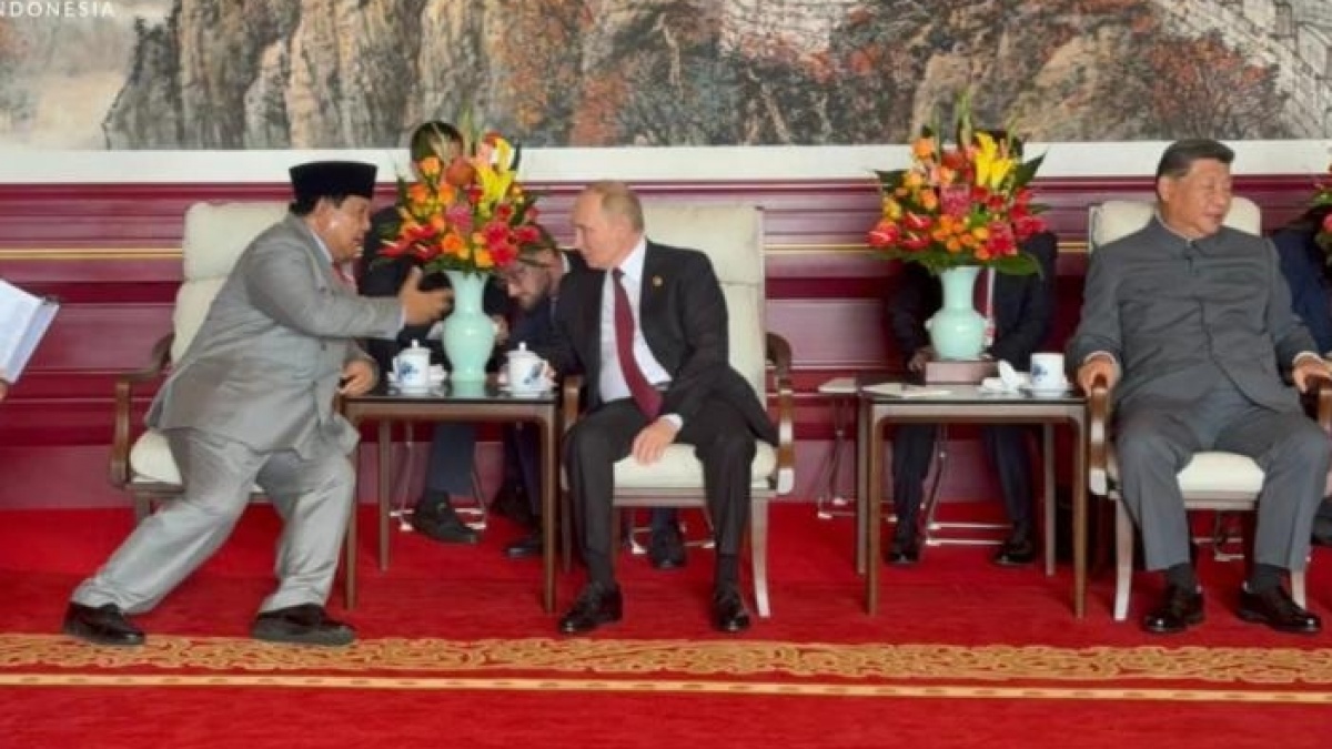Prabowo Hadir Parade Militer di China: Diri Sejajar dengan Xi Jinping, Bincang Bareng Vladimir Putin