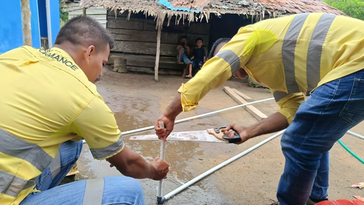Warga Kao Barat Apresiasi Program NHM Peduli Dalam Menuntaskan Pemulihan Akses Air Bersih