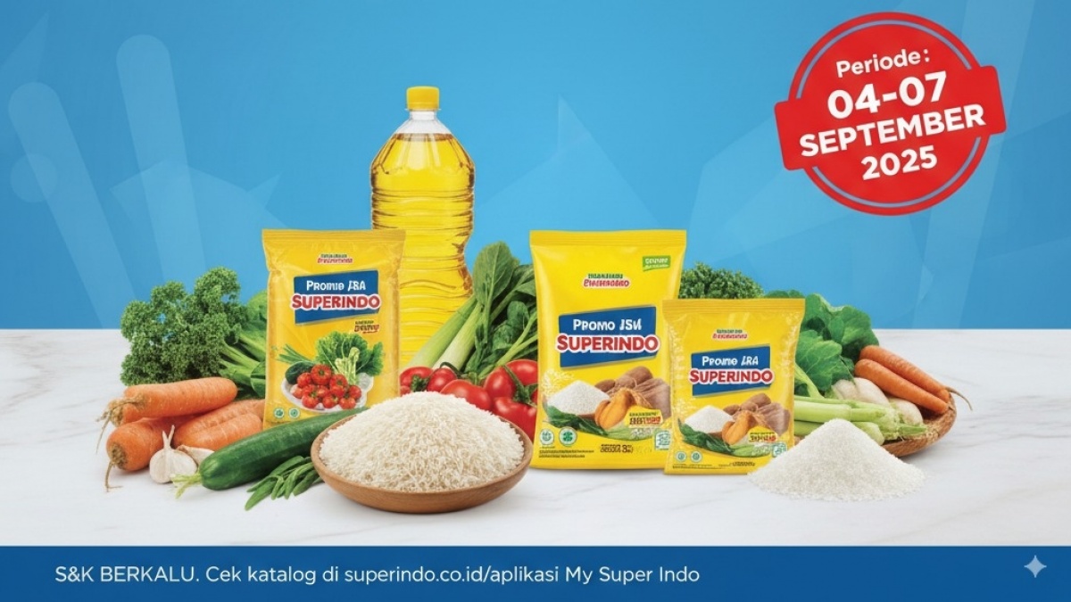 Cek Katalog Promo JSM Superindo 4-7 September 2025 Bikin Dompet Aman Sentosa