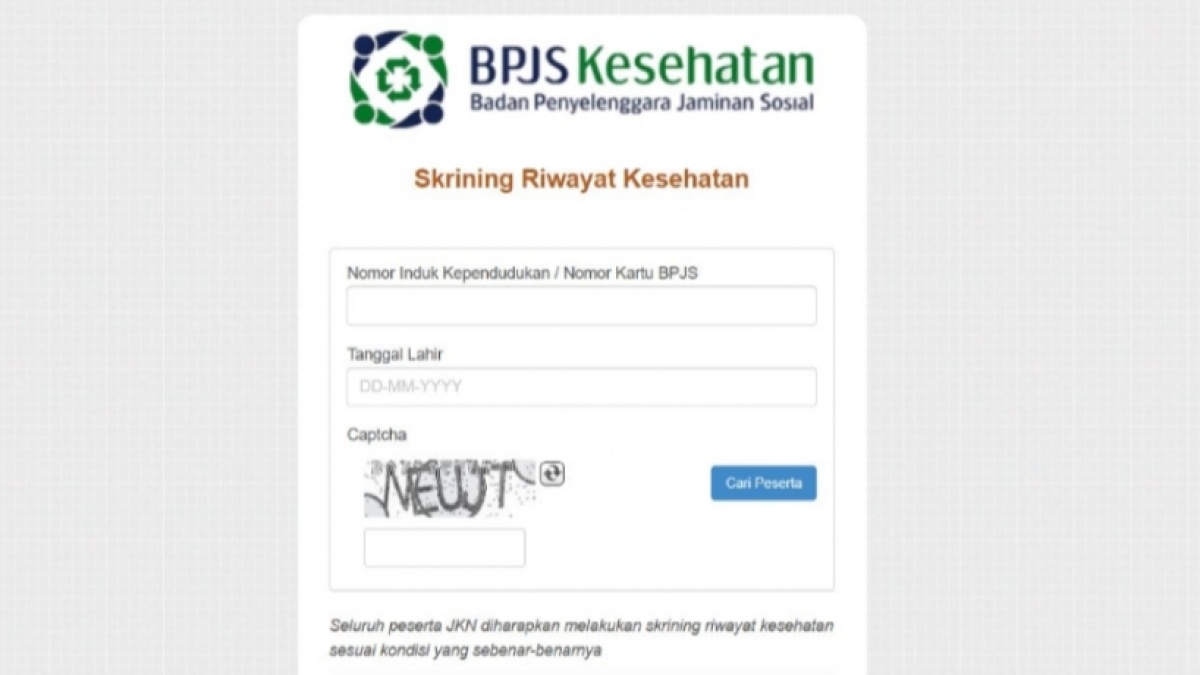 Wajib Skrining BPJS Kesehatan Mulai September 2025, Ini Tujuan dan Caranya