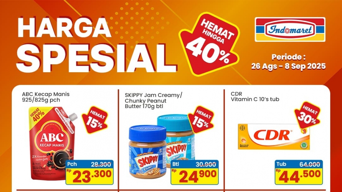 Siap-siap Sobat Indomaret! Banjir Diskon Hingga 40 Persen Menanti Kamu!
