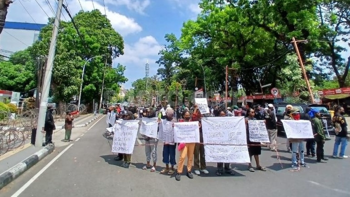 Sidang 4 Terdakwa Makar Asal Papua Dijaga Ketat Polisi