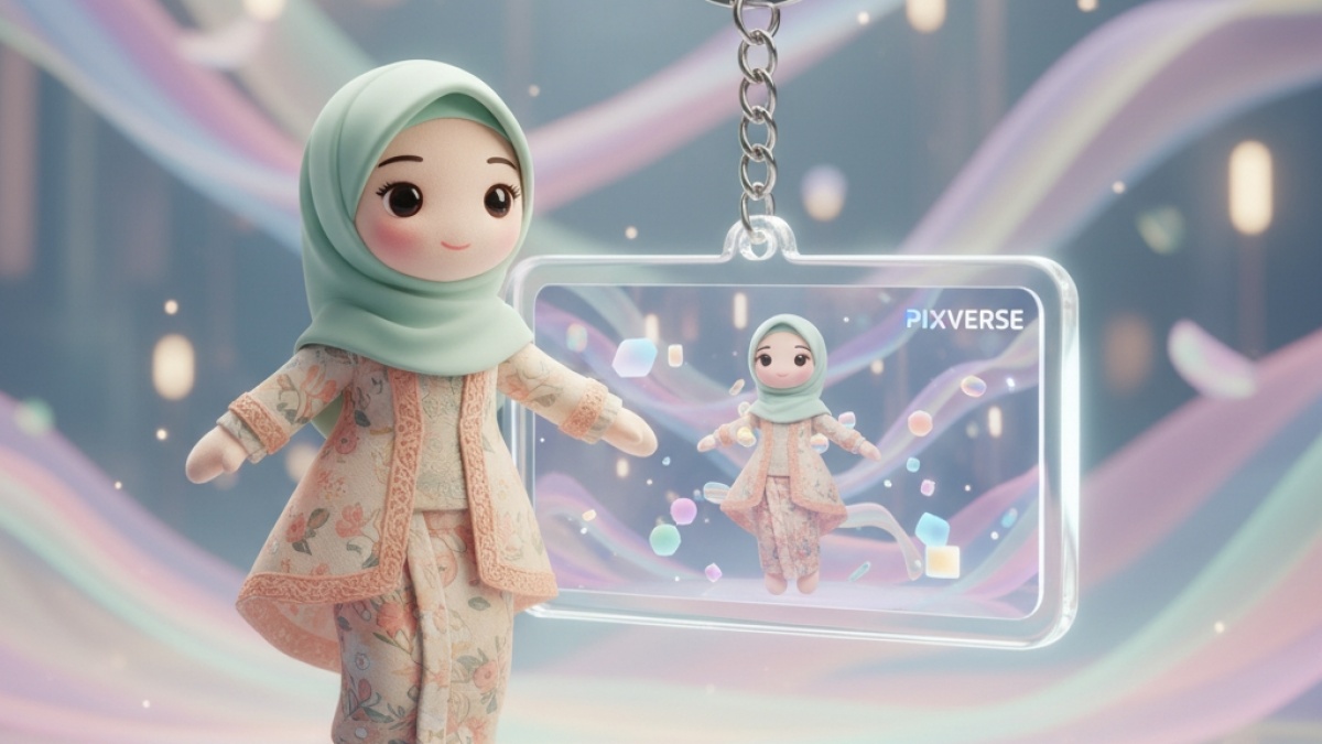 Gak Sampe 1 Menit! Prompt dan Cara Membuat Gantungan Kunci AI di Gemini