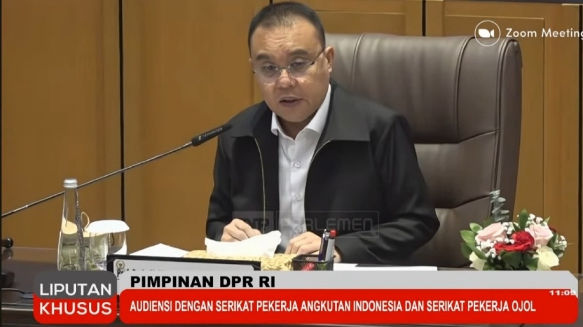 Lagi Rapat dengan Driver Ojol, Dasco Dipanggil Presiden Prabowo ke Istana