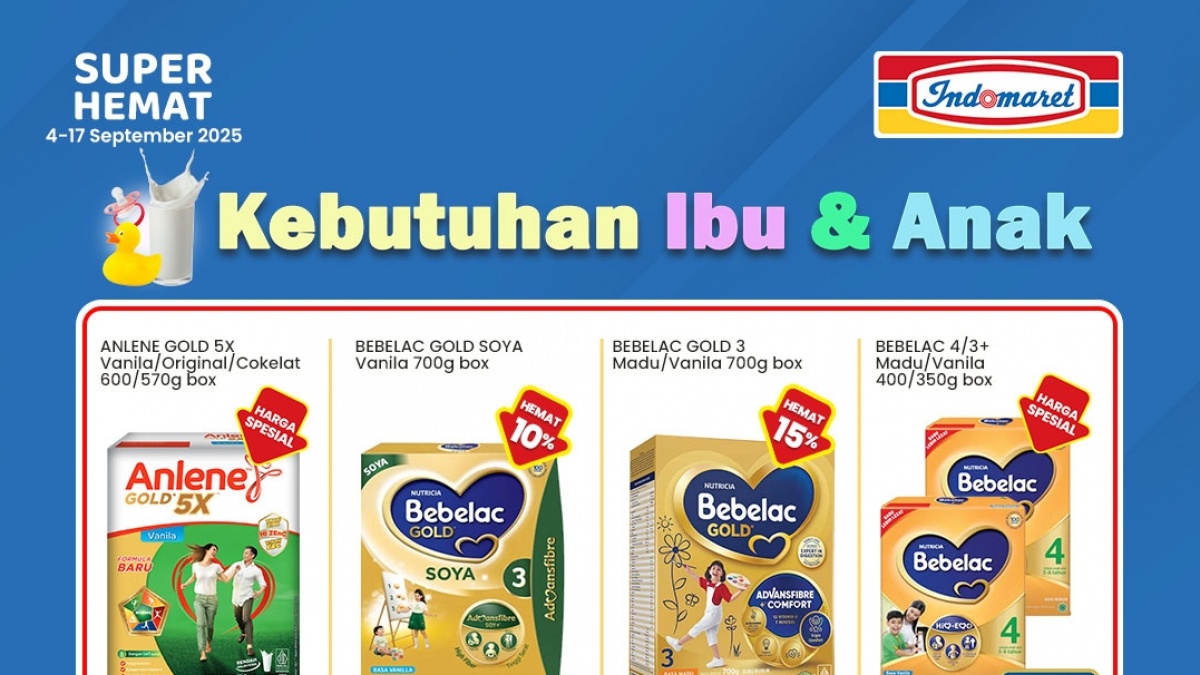 Serbu Sekarang! Indomaret Banjir Promo Super Hemat Spesial Awal Bulan!