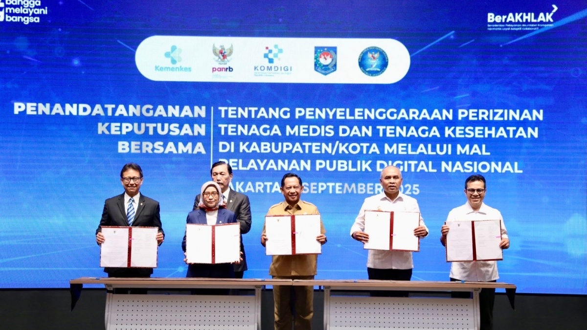 Melalui MPPDN, Mendagri Tegaskan Dukungan Terhadap Perizinan Tenaga Medis dan Kesehatan