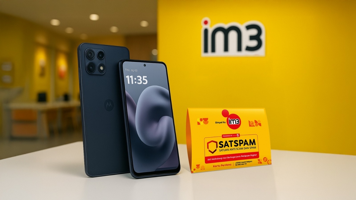IM3 Gandeng Motorola Moto g86 POWER 5G Hadirkan HP 5G Murah dan Anti-Scam!