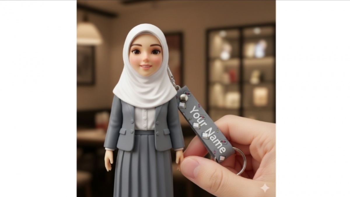 7 Prompt Miniatur AI Gantungan Kunci Lengkap dengan Cara Membuatnya