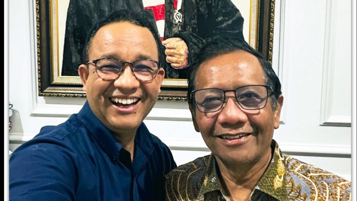 Reuni Tipis-Tipis Anies Baswedan dan Mahfud MD, Bahas Apa?