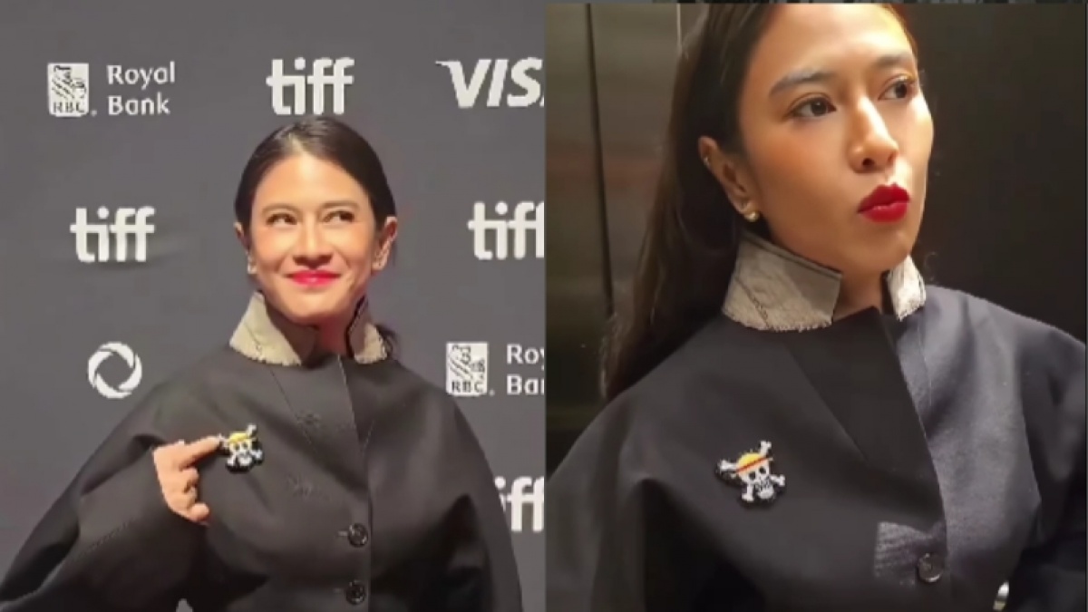 Dian Sastro Pakai Pin Jolly Roger One Piece di TIFF 2025, Apa Maknanya?