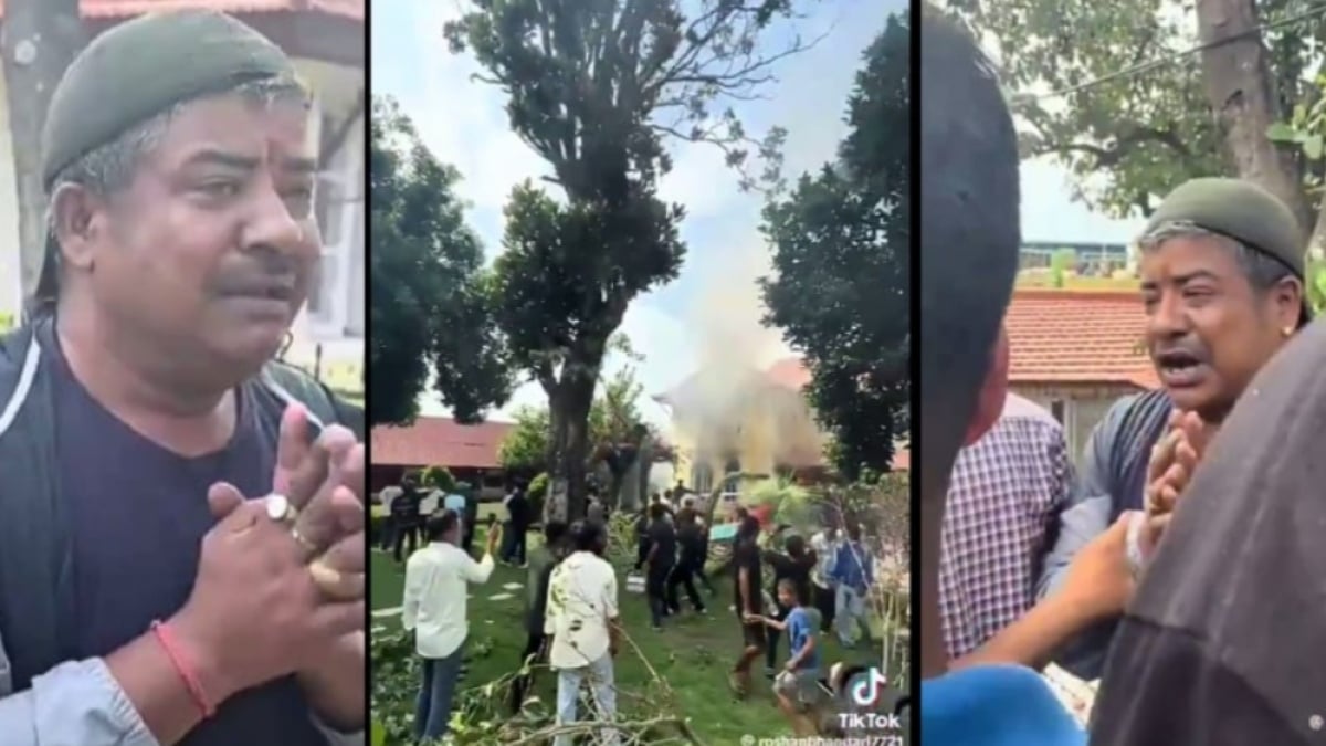 Momen Pejabat Nepal Mohon Ampun ke Demonstran Agar Rumahnya Tak Dibakar, Berakhir Tragis