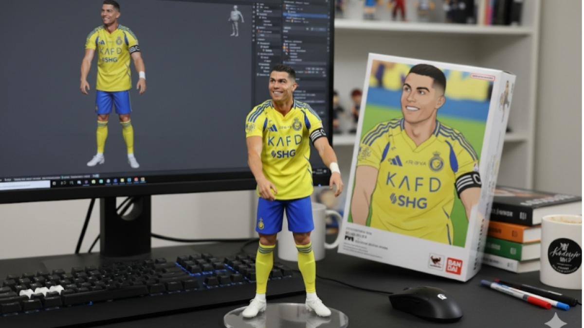 10 Prompt Gemini AI Buat Miniatur Pemain Bola yang Realistis dan Keren, Tinggal Copas