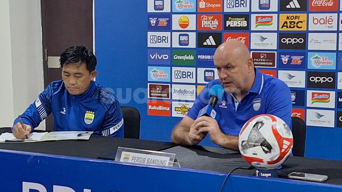Kata Bojan Hodak Usai Persib Tumbangkan Persebaya di GBLA