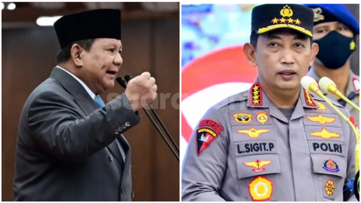 Prabowo Dikabarkan Kirim Surat ke DPR untuk Ganti Kapolri Listyo Sigit
