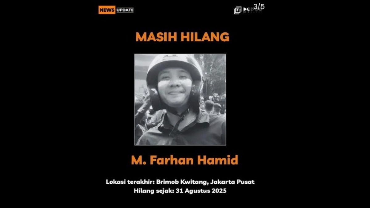 Ayah Muhammad Farhan Hamid Menanti: Sang Putra Hilang Usai Ikut Aksi Unjuk Rasa!