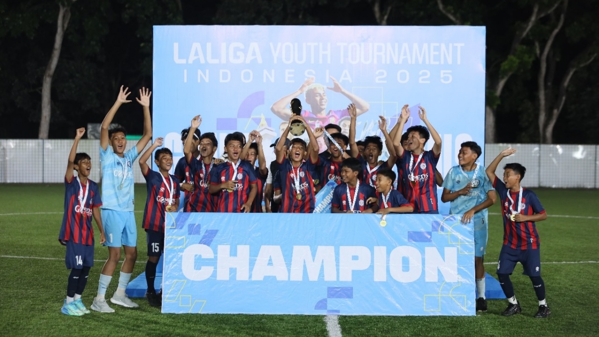 LaLiga Youth Tournament Indonesia 2025 Sukses Digelar, PSSI Angkat Topi