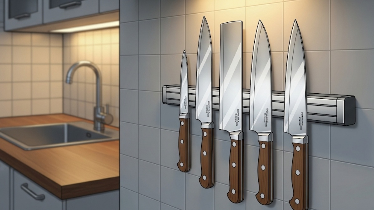 Posisi Pisau Dapur Ini Bikin Rezeki Sering Seret Menurut Feng Shui