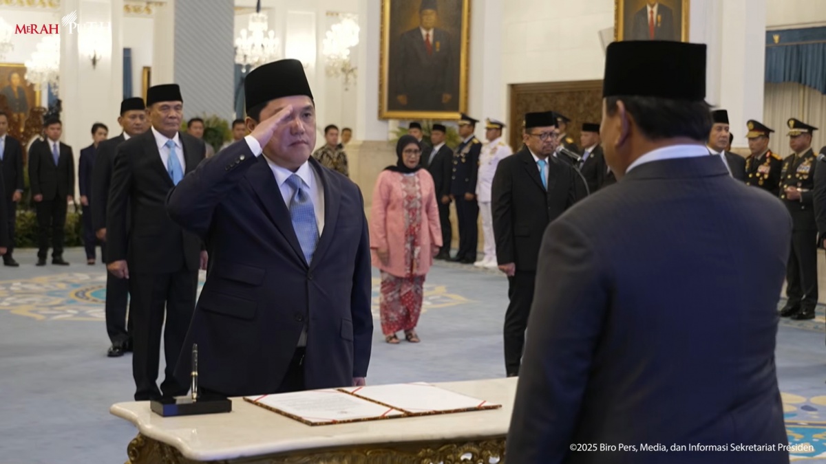 Saham-saham Emiten Erick Thohir Meroket Setelah Dilantik Jadi Menpora