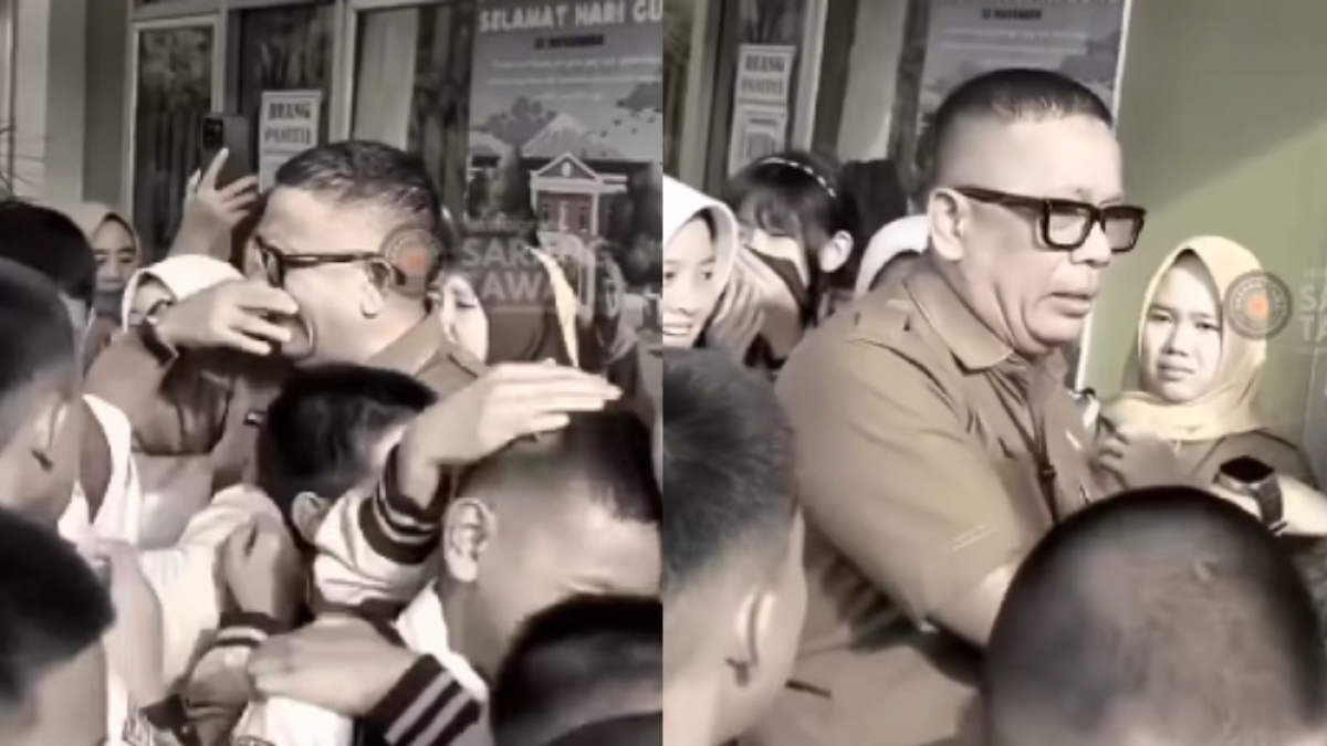 Usai Video Perpisahan Penuh Haru Viral, Jabatan Kepsek SMP N 1 Prabumulih Dikembalikan