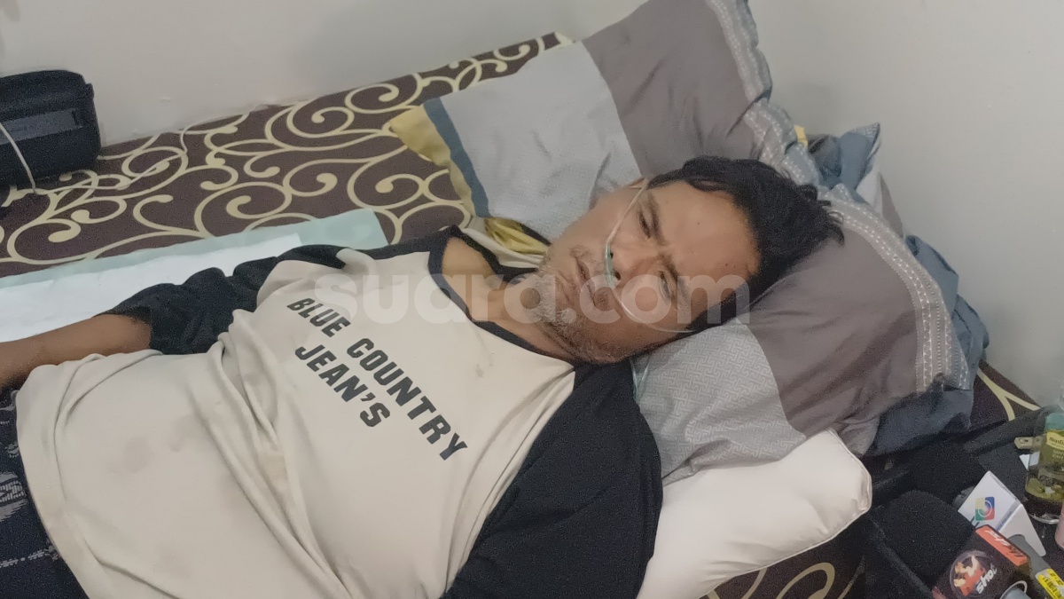 Kondisi Fahmi Bo Usai Pulang dari RS: Pakai Alat Bantu Napas, Belum Bisa Berdiri